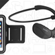Illustration for article titled Cut the Cord With These Exercise-Friendly Headphones, and an Arm Band to Match
